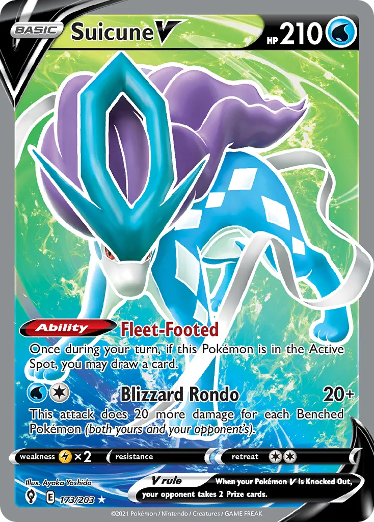 Suicune V (EVS 173)